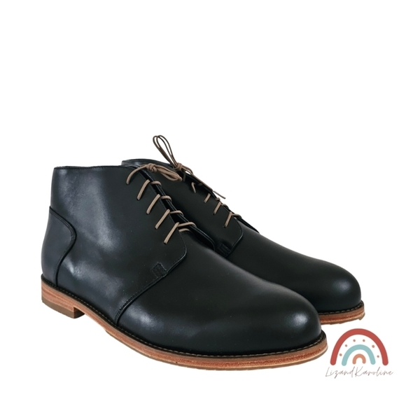New! Nisolo Everyday Chukka Leather Boot Black main image 12